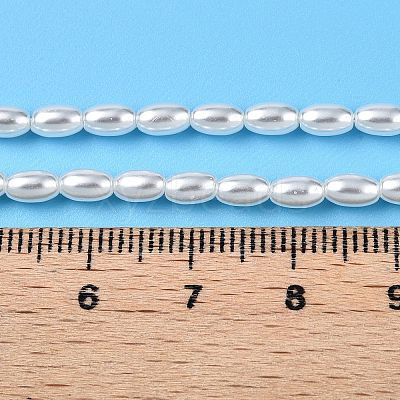 Transparent Spray Painted Glass Beads Strands GLAA-N001-25-1