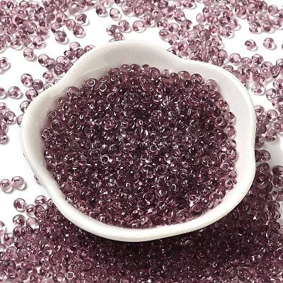 Transparent Colours Glass Seed Beads X1-SEED-P006-02A-13-1