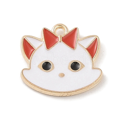 Alloy Enamel Pendants ENAM-Z010-26KCG-1