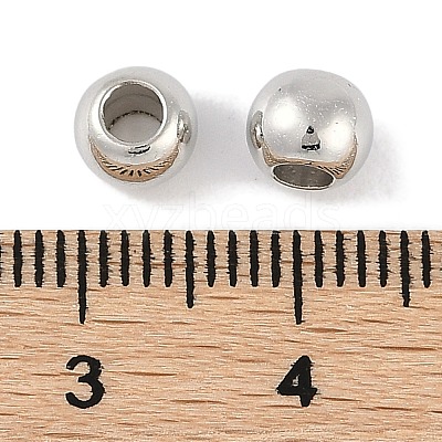 CCB Plastic Round Beads ALUM-U001-07B-04-1