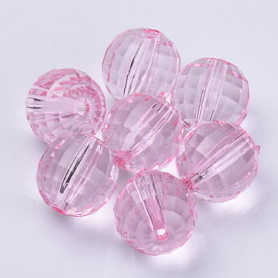 Transparent Acrylic Beads TACR-Q254-8mm-V03-1