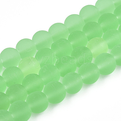 Transparent Glass Beads Strands LS-GLAA-T032-T6mm-MD17-1