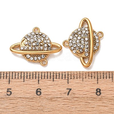 304 Stainless Steel Rhinestone Connector Charms STAS-L318-22G-02-1