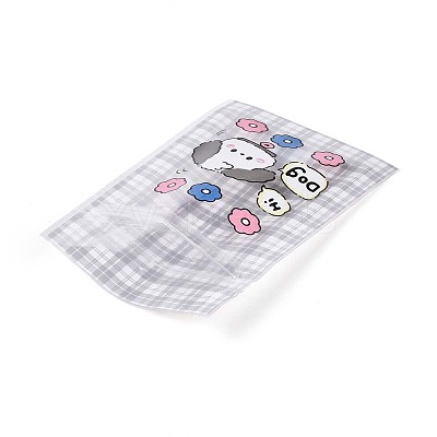 Rectangle Plastic Packaging Resealable Bags OPP-T003-01D-1