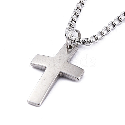 Non-Tarnish 304 Stainless Steel Double Layer Necklaces NJEW-M181-07P-1
