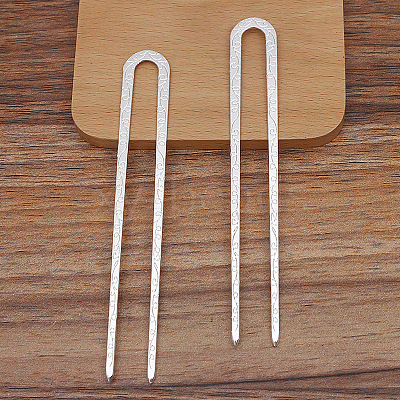 Zinc Alloy Hair Fork Findings PW-WG15774-04-1