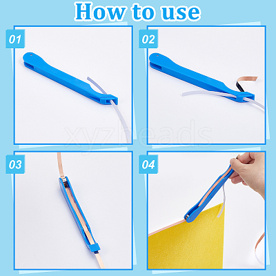 1Pc ABS Plastic Glass Copper Foiling Tools DIY-PH0032-49-1