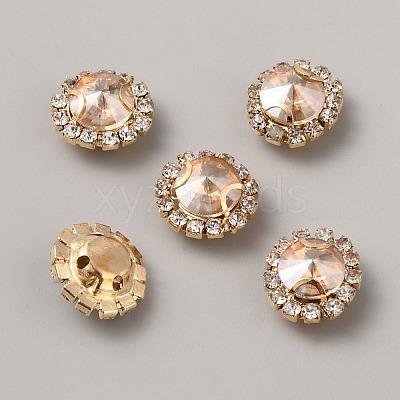 Glass Rhinestone Sew on Rhinestone GLAA-TAC0011-04KCG-02-1