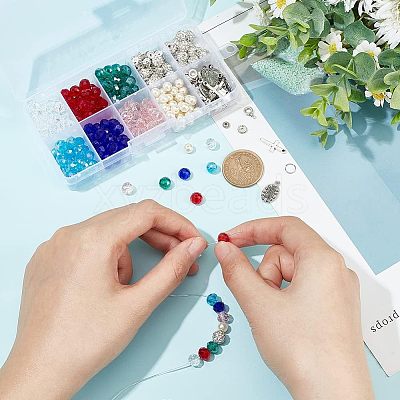 DIY Rosay Jewelry Making Finding Kit DIY-AR0002-78-1