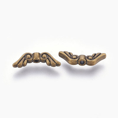 Tibetan Style Alloy Beads TIBEB-A11-3712-AB-FF-1