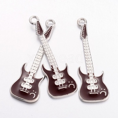 Alloy Enamel Pendants X-EA822Y-1-1