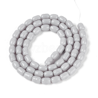 Opaque Glass Beads Strands GLAA-T028-14P-02-1