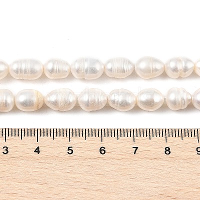 Natural Cultured Freshwater Pearl Beads Strands PEAR-I007-01D-04A-1