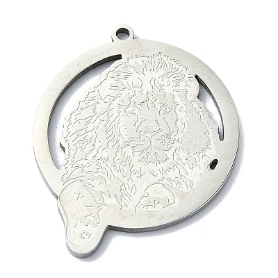 Non-Tarnish 201 Stainless Steel Pendants LS-STAS-R118-13P-1