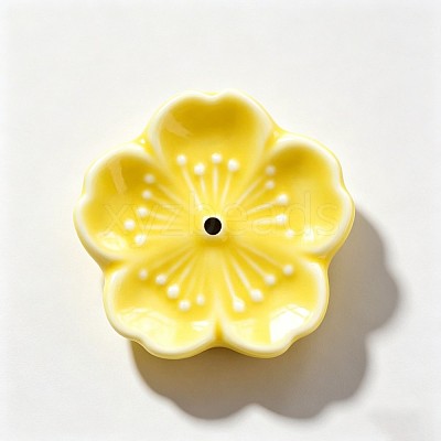 Porcelain Incense Burners DJEW-PW0012-122C-1
