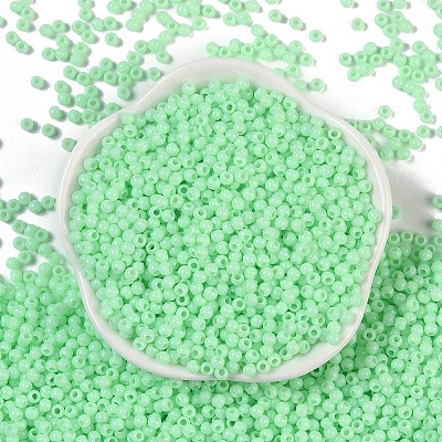 Opaque Acrylic Beads SACR-A007-01B-20-1