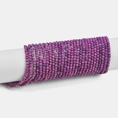 Natural Sugilite Beads Strands G-D463-07-1