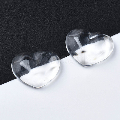 Transparent Resin Cabochons CRES-N031-003A-A01-1