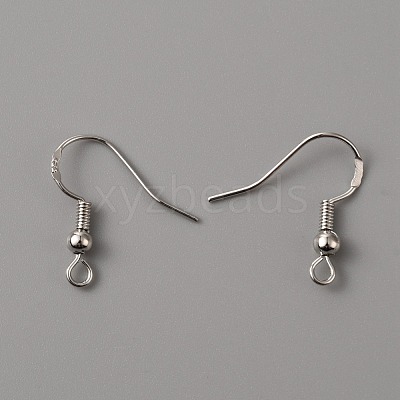 Brass Earring Hooks KK-WH0044-58-1