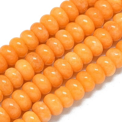 Natural Malaysia Jade Beads Strands G-B165-G01-5x8mm-11-1
