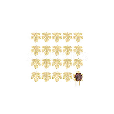 Brass Cabochons KK-WH0079-107G-1