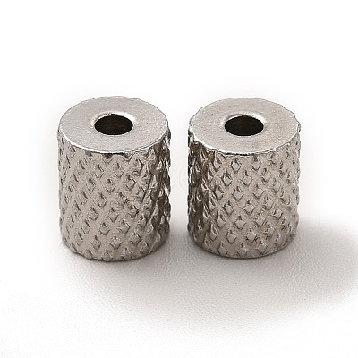 Non-Tarnish 201 Stainless Steel Beads X-STAS-M089-10P-1