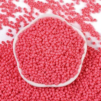 Opaque Acrylic Beads SACR-A007-01B-22-1