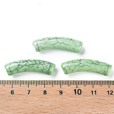 Opaque Crackle Acrylic Beads X1-MACR-S372-002N-012-1