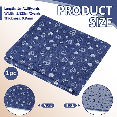 Cotton Denim Fabric DIY-WH0504-872B-1