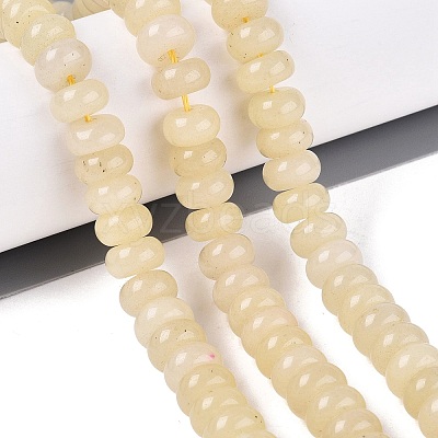 Natural White Jade Beads Strands G-Q613-01F-18-1