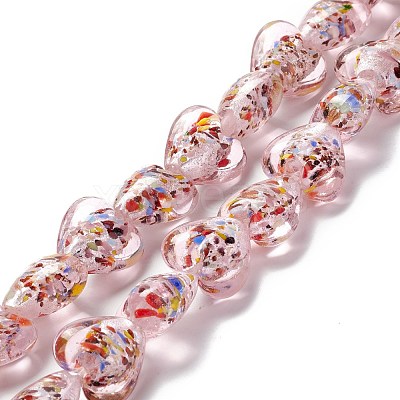 Handmade Lampwork Beads Strands LAMP-D015-09C-1
