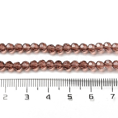Transparent Glass Beads EGLA-A035-T4mm-D13-1