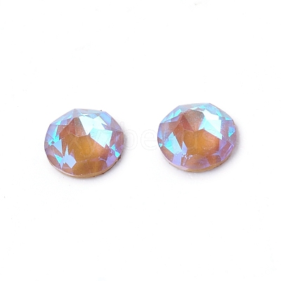 Glass Rhinestone Cabochons RGLA-L024-J03-MI-1