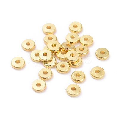 Brass Spacer Beads KK-E357-6mm-G-1