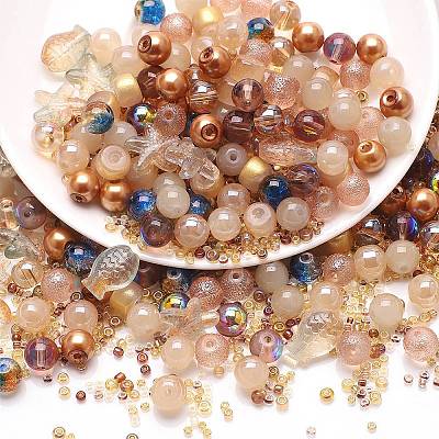 Glass Beads GLAA-E040-01F-1