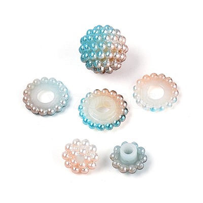 Imitation Pearl Acrylic Beads OACR-T004-15mm-18-1