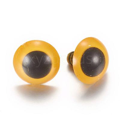 Craft Plastic Doll Eyes Stuffed Toy Eyes DIY-R039-14mm-03-1