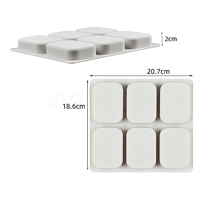 DIY Soap Food Grade Silicone Molds SOAP-PW0001-021I-1