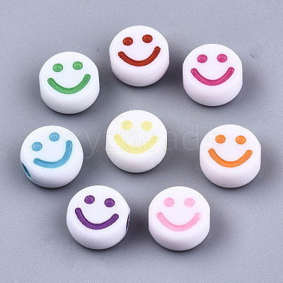 Opaque Craft Acrylic Beads MACR-S369-003A-01-1