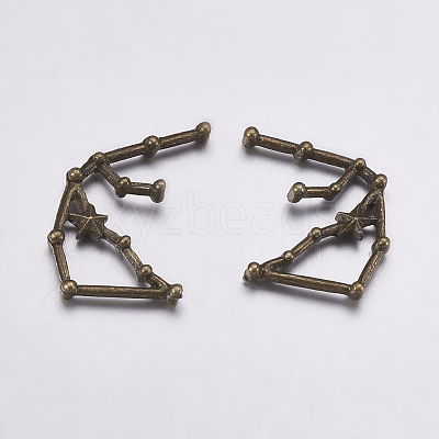 Alloy Cabochons PALLOY-L204-06AB-1