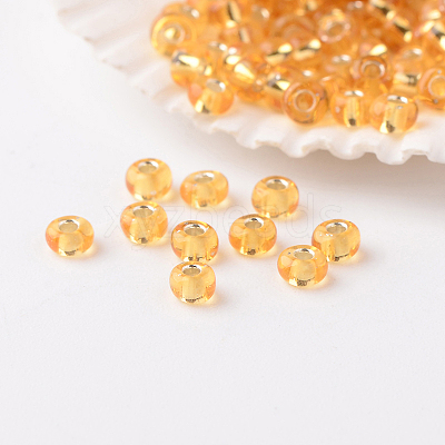 FGB 8/0 Grade A Round Glass Seed Beads SEED-A022-F8-32-1