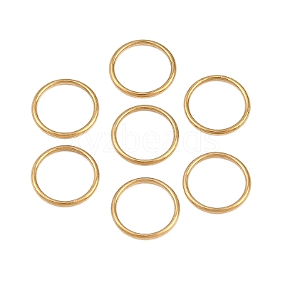 Ion Plating(IP) 304 Stainless Steel Closed Jump Rings STAS-G393-06G-09-1