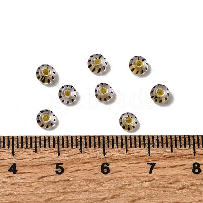 Transparent Stripe Glass Seed Beads LS-GLAA-NH0001-06E-1