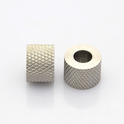 Tarnish Resistant Column 304 Stainless Steel Beads STAS-N044-06-1