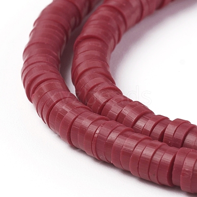 Handmade Polymer Clay Beads CLAY-R067-4.0mm-29-1