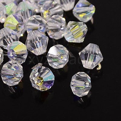 Glass Rhinestone Beads I5301GB6MM-001AB-1