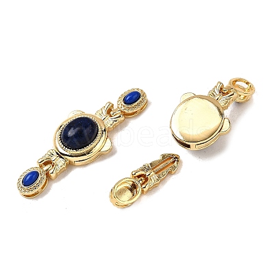 Brass Box Clasps KK-G505-38G-1