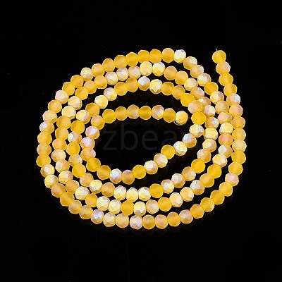 Transparent Glass Beads Strands EGLA-A044-T2mm-MB05-1