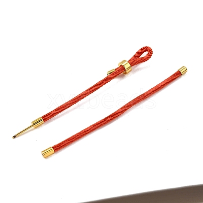 Braided Nylon Cord Bracelet Making MAK-A017-D03-40G-1