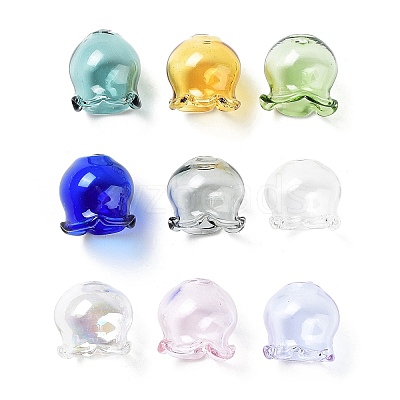 Jellyfish Glass Bead Cone GLAA-M046-01-1
